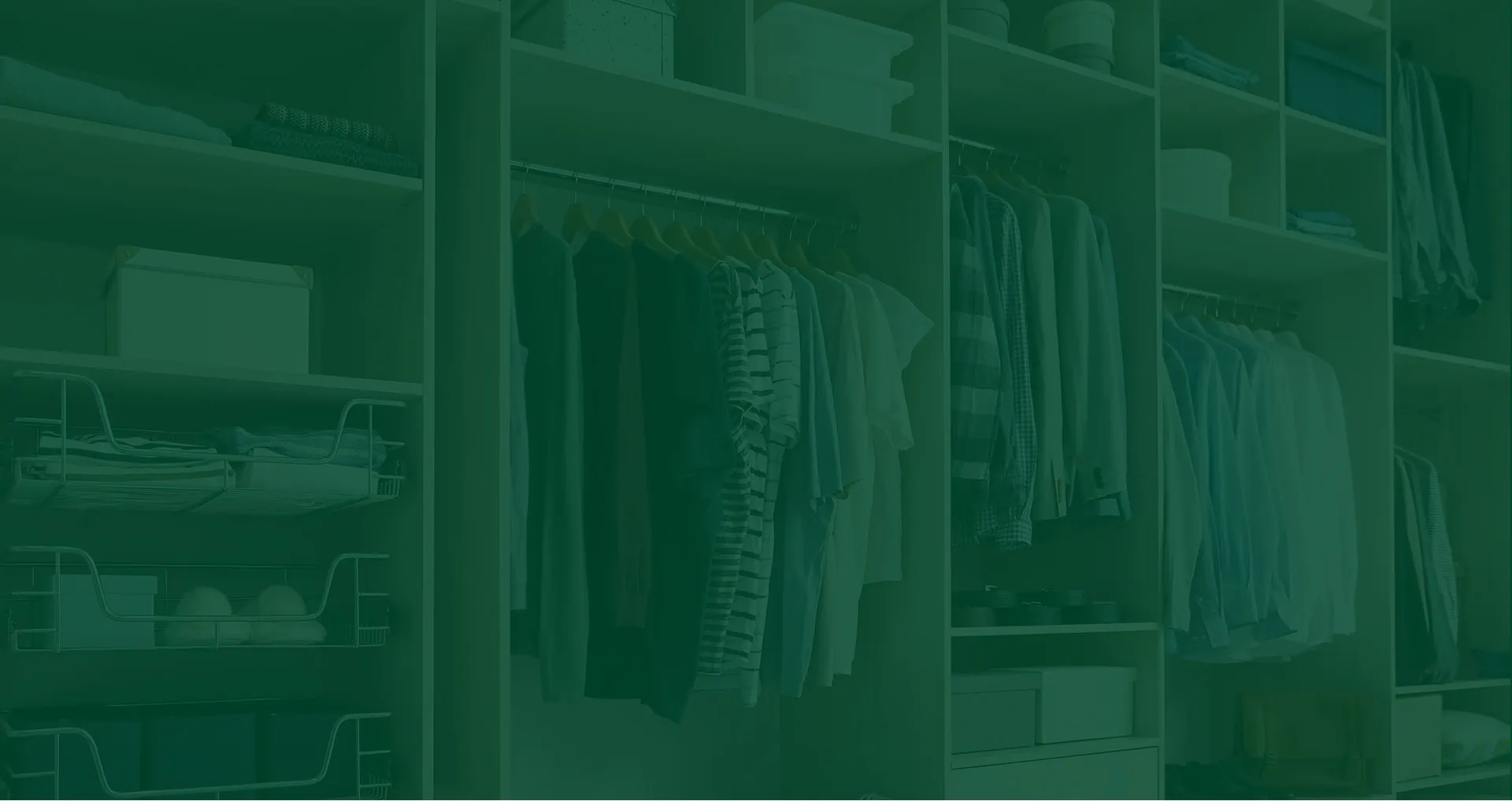 beautifully organized closet
